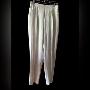 Jones New York White Dress‎ Pants Size 10